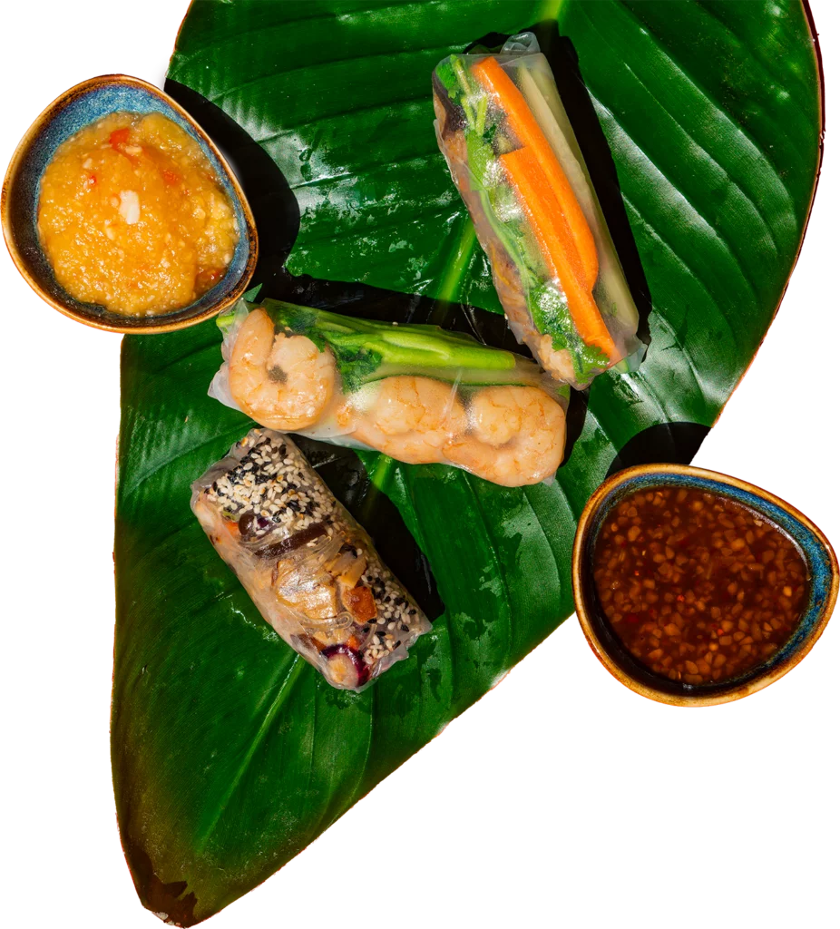 Spring rollsy w Hulthai.